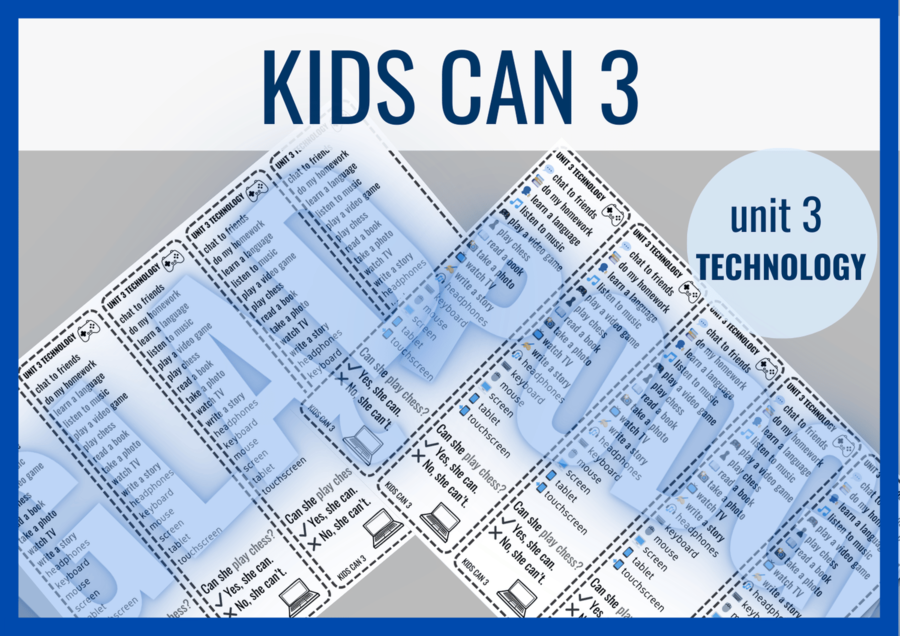 Kids Can 3 unit 3 – zakładki do książki