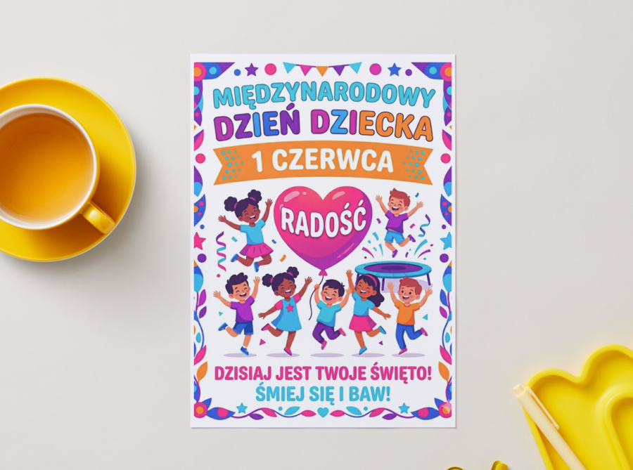 Gazetka Szkolna: Międzynarodowy Dzień Dziecka – Eksplozja Radości i Empatii (10 Stron)