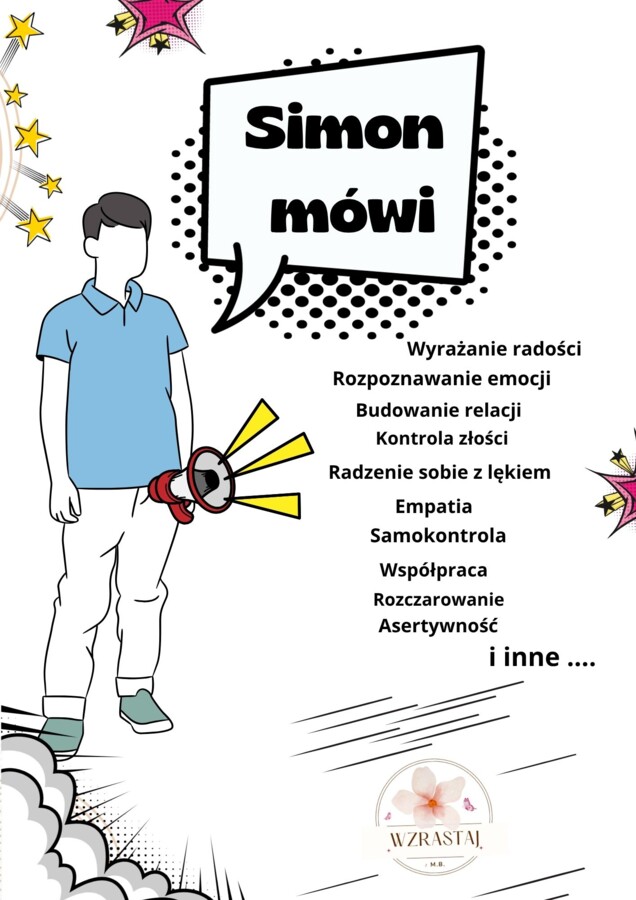 Simon mówi - emocje - 15 bloków tematycznych