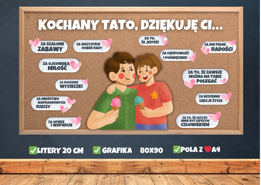 Gazetka szkolna - KOCHANY TATO, DZIĘKUJĘ CI ZA...