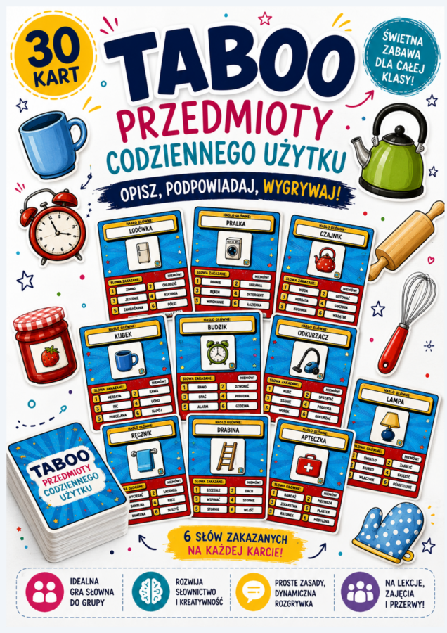 Katy taboo "Przedmioty codziennego użytku" - wersja komiksowa.