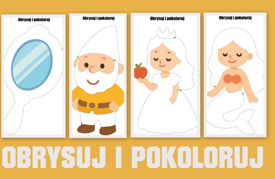 Dzień bajek 22 karty pracy i 10 masek (pdf i jpg)