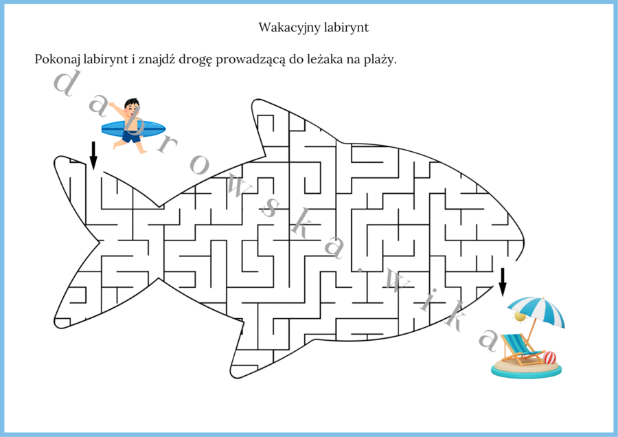 Wakacyjny labirynt