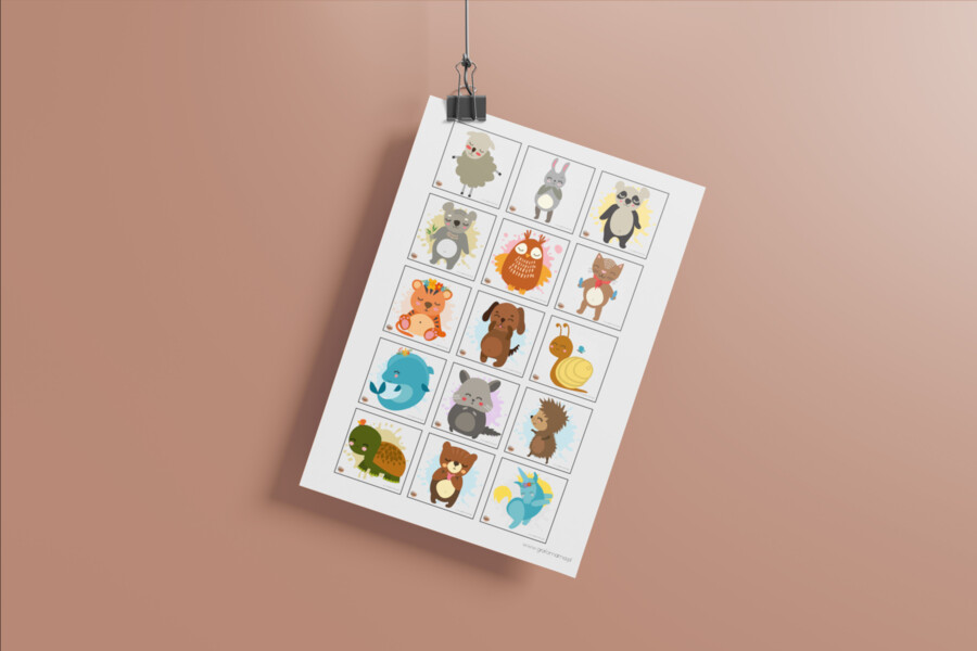 Znaczki Przedszkole Szatnia Sala