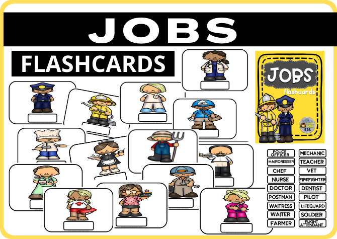 JOBS - FLASHCARDS
