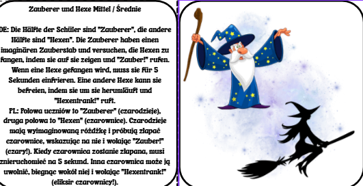 ZAUBERWALD - Zestaw gier i zabaw wraz z Scenariuszem sztuki i tekstem bajki - Projekt