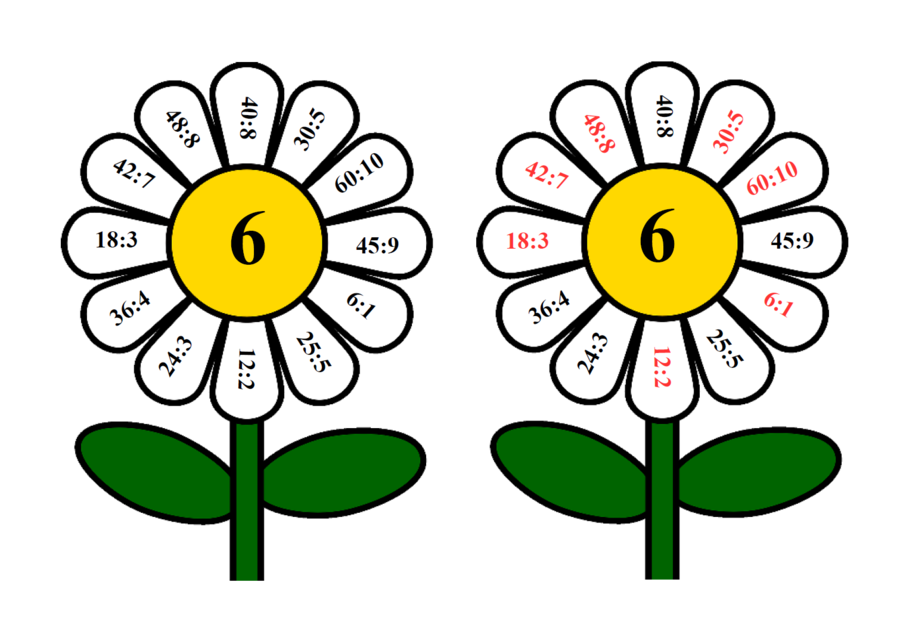Matematyczne kwiatki – gra matematyczna