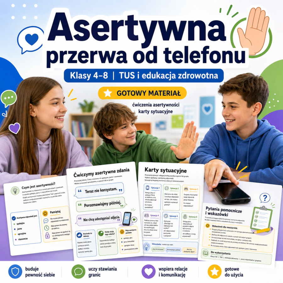 Asertywna przerwa od telefonu