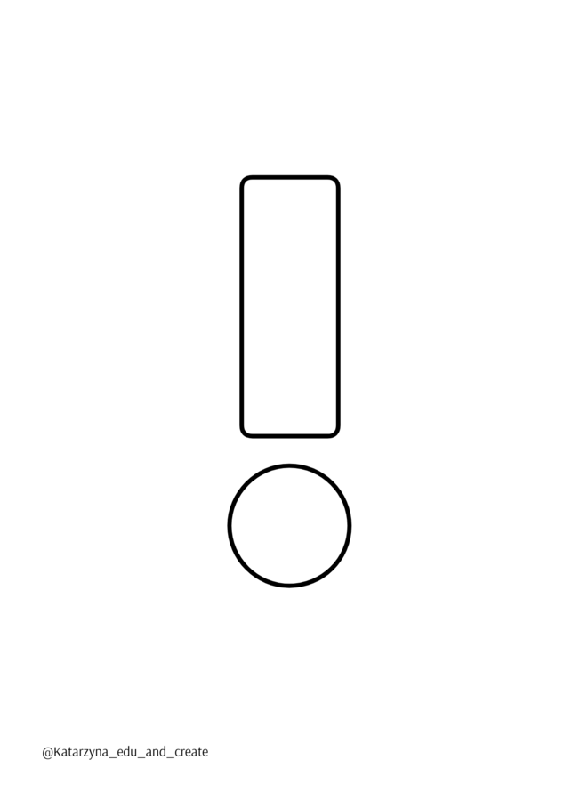 Szablon liter – nourd – wielkie