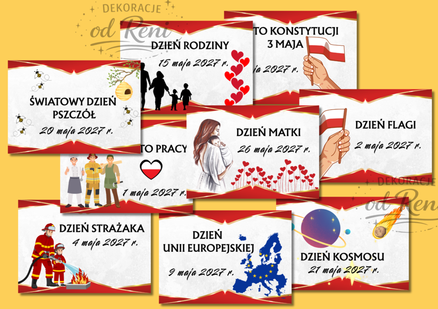 Kalendarz świąt, dni nietypowych i ważnych dat w roku szkolnym 2026/2027 wersja 2