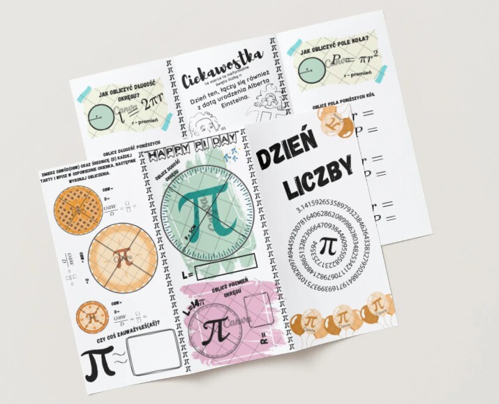 Koła, okręgi, dzień liczby PI