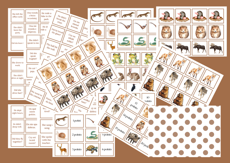Past simple irregular verbs game.