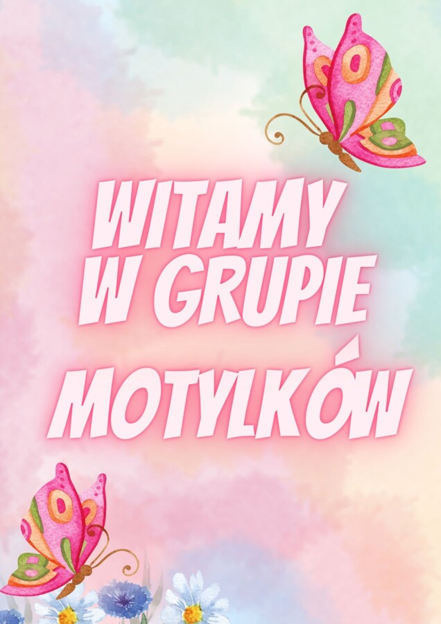 Dyplomy i medale : Witamy w grupie motylków