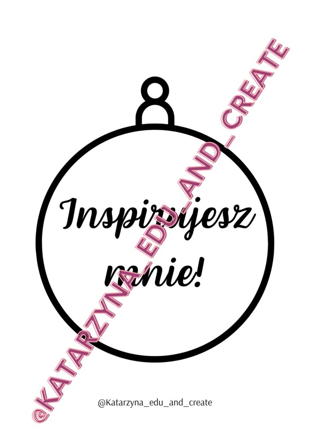 Pozytywne hasła - Boże Narodzenie - dekoracja