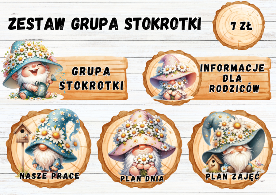 ZESTAW GRUPOWY GRUPA "STOKROTKI"