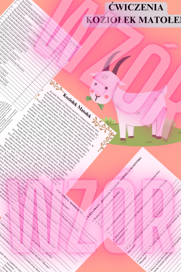 Koziołek Matołek - Materiały Edukacyjne dla Uczniów