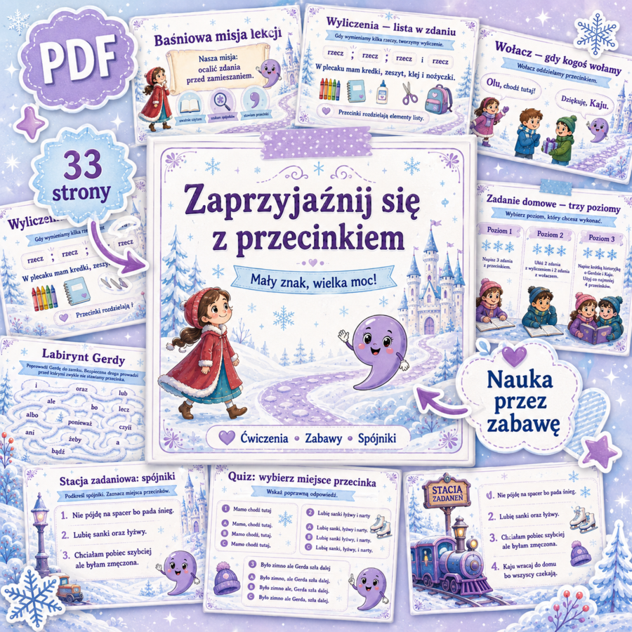 Zaprzyjaźnij się z przecinkiem