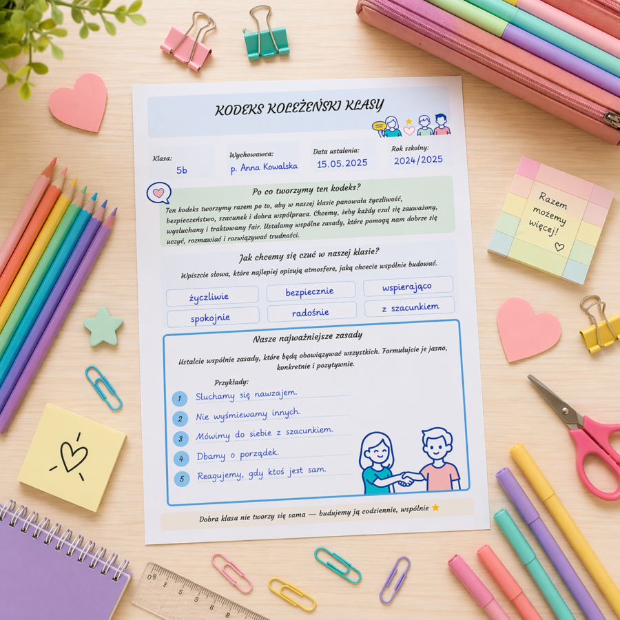 Kodeks koleżeński klasy