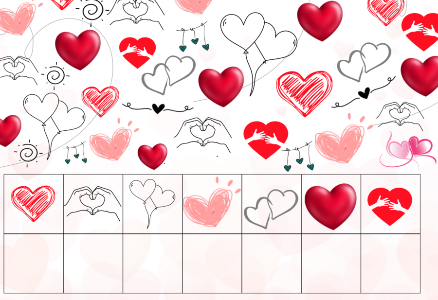 Wyszukiwanka na walentynki