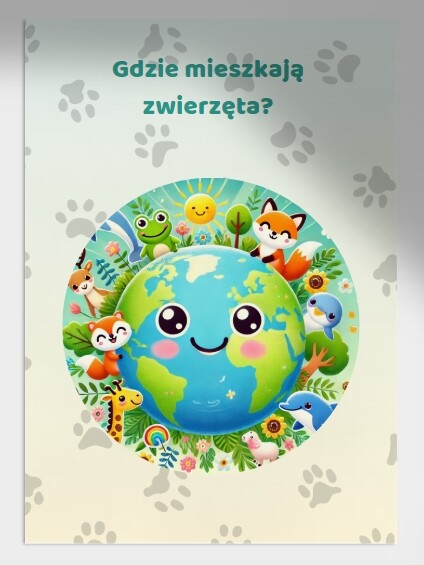 Karty pracy. Zwierzęta i ich siedliska. Kolorowanki z ekologicznymi przesłaniami. "Znajdź różnice" - elementy przyrody.
