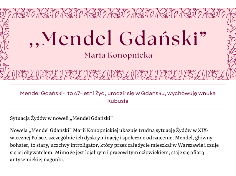 Mendel Gdański