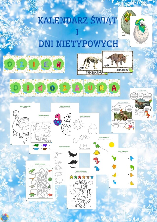 PAKIET MATERIAŁÓW NA LUTY WEDŁUG KALENDARZA ŚWIĄT I DNI NIETYPOWYCH.