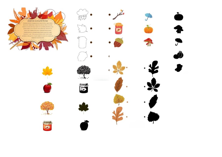 PIERWSZY DZIEŃ JESIENI - JESIENNY ZESZYT AKTYWNOŚCI