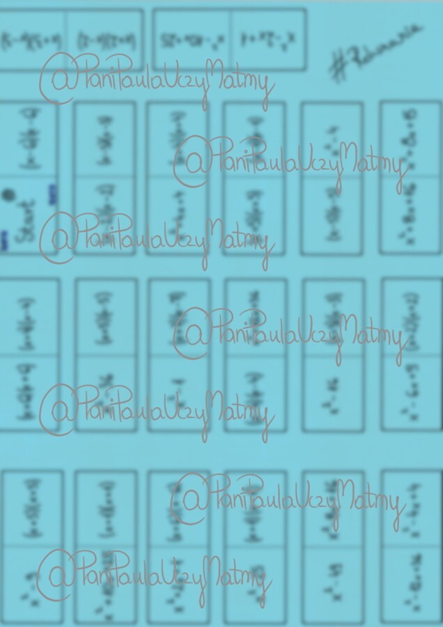 Domino ze Wzorami Skróconego Mnożenia: Edukacyjne Domino dla Liceum i Zaawansowanych Uczniów Szkoły Podstawowej!