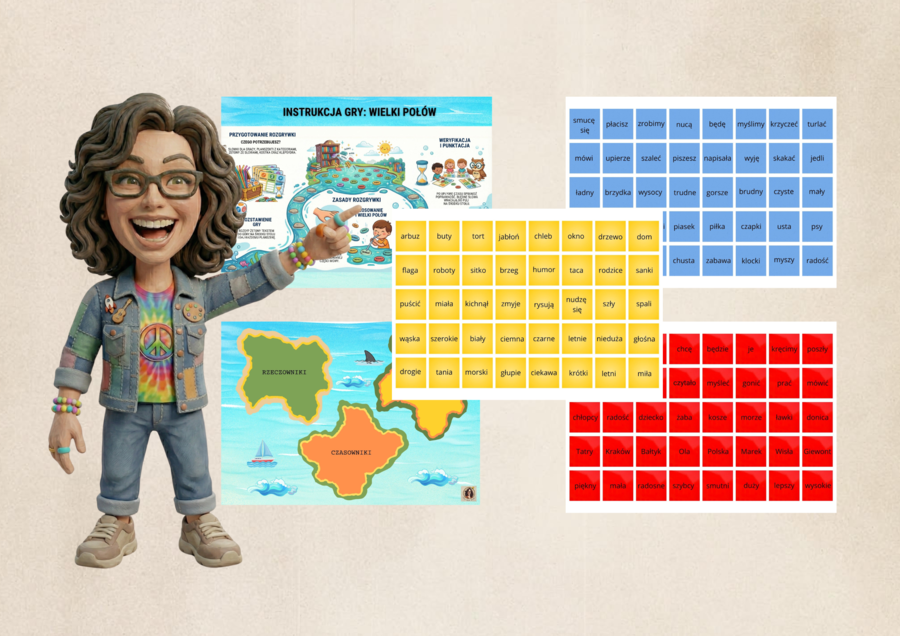 Gra edukacyjna "Wielki połów".