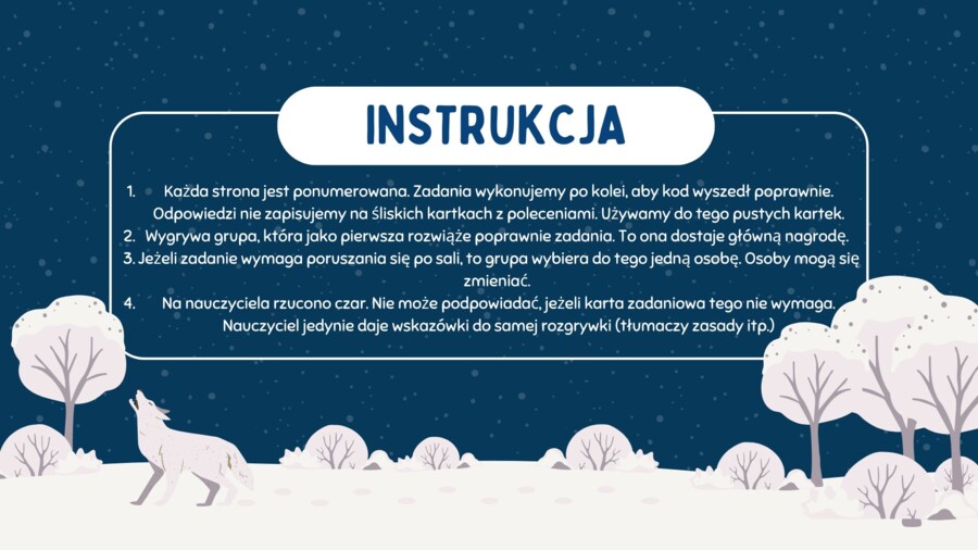 Escape room. "Opowieści z Narnii. Lew, czarownica i stara szafa"