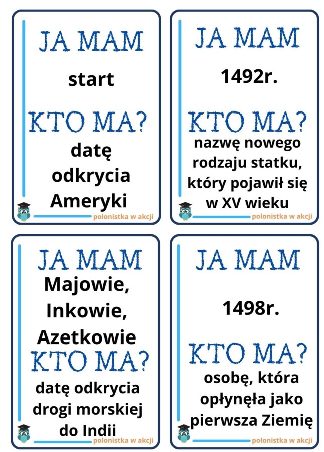 KTO ma? JA mam. Historia dla klasy 6