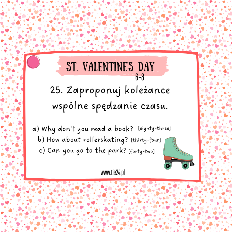 Valentine's Day - colour coding