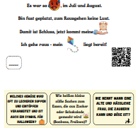 Święto dyni w języku niemieckim - gry i zabawy dla młodszych dzieci, QR-kody, piosenka, przepis na zupę dyniową