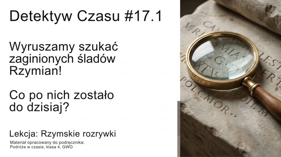 Historia 4 - PAKIET Starożytny Rzym- dział 6-  GWO 26/27