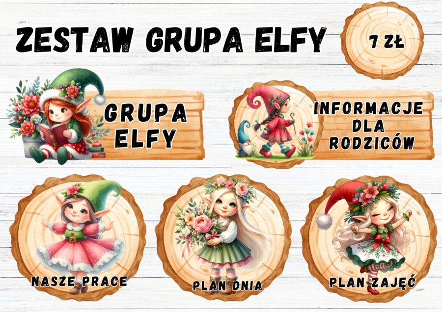ZESTAW GRUPOWY GRUPA ELFY
