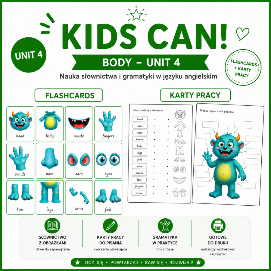 KIDS CAN! 1 UNIT 4