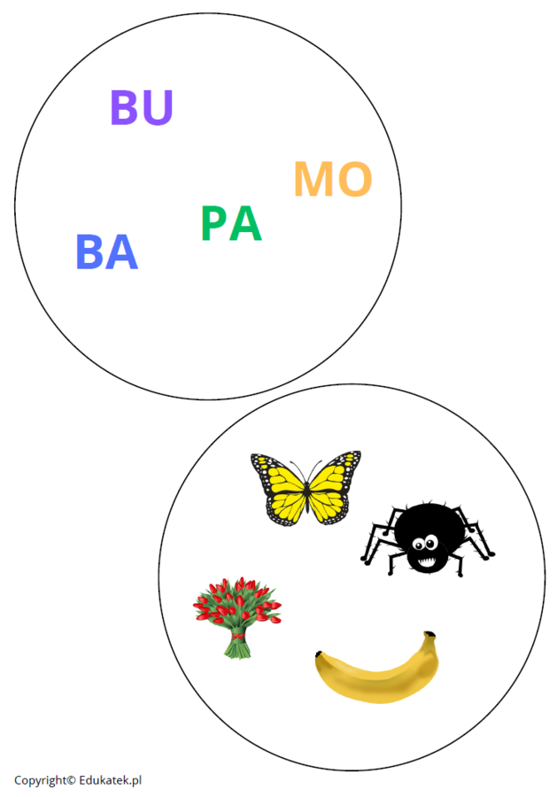 Wyszukiwanka sylabowa – gra utrwalająca czytanie sylab