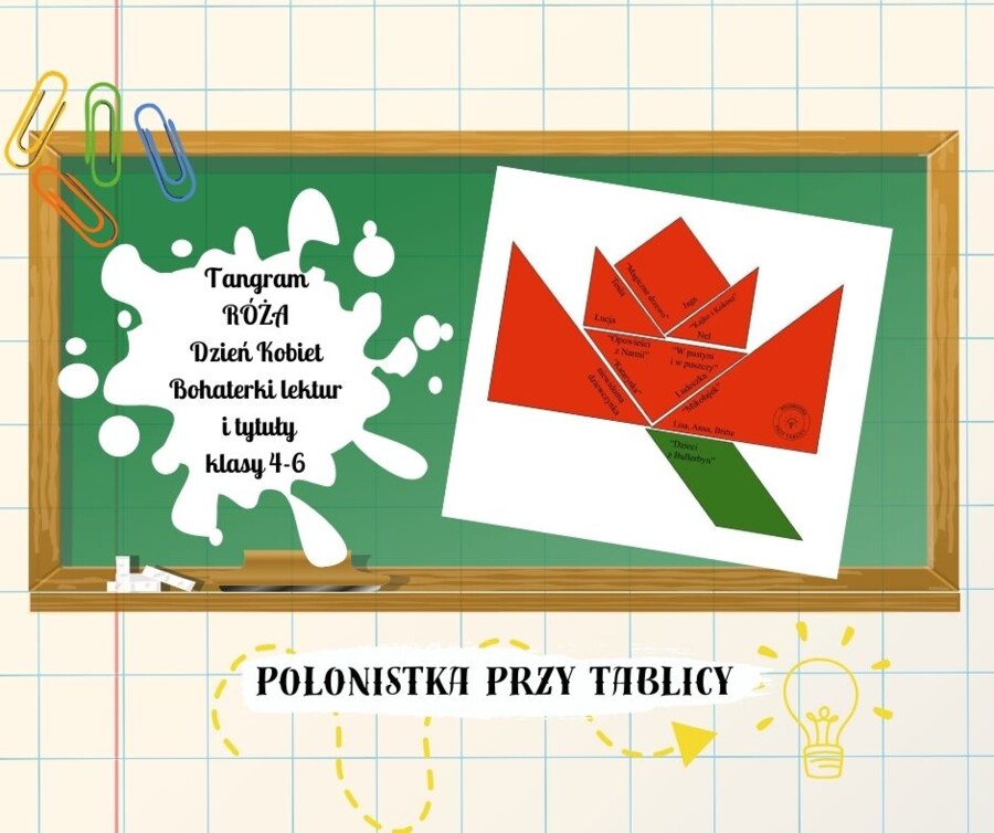 Tangram Kobieta Bohaterki lektur 4-6