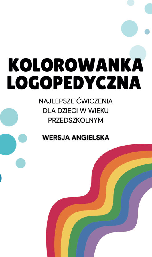 Kolorowanka logopedyczna po angielsku. Innowacja pedagogiczna - pomoc.