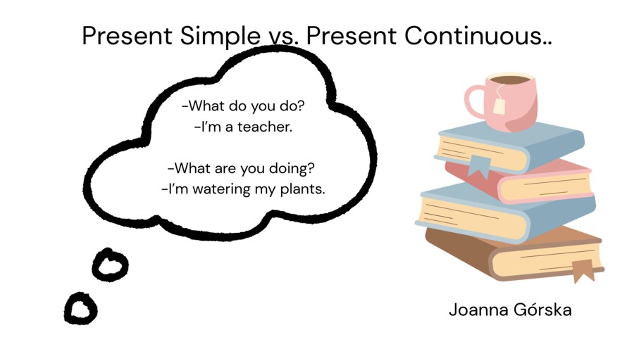 Present Simple Present Continuous