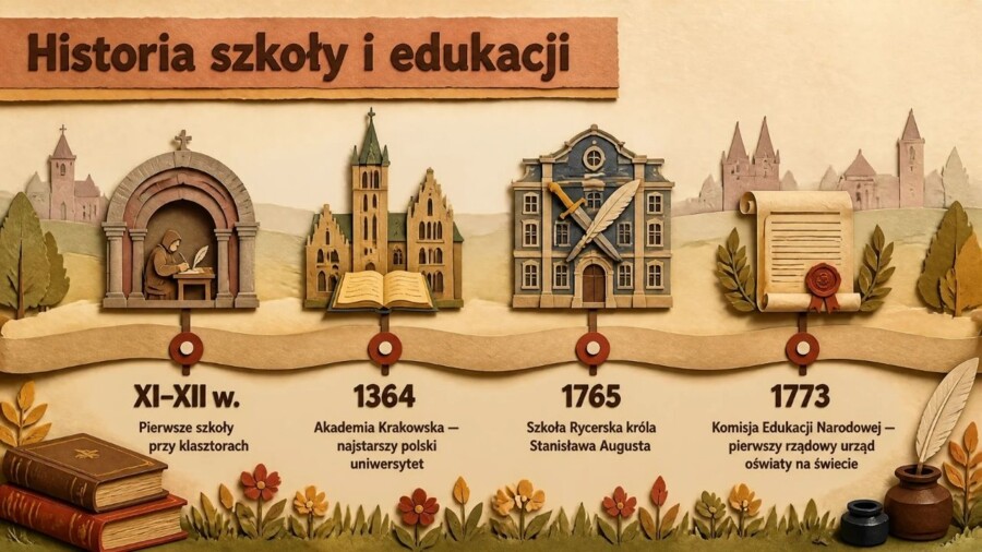 Witaj szkoło czyli Rozpoczęcie roku szkolnego – prezentacja edukacyjna/gazetka szkolna