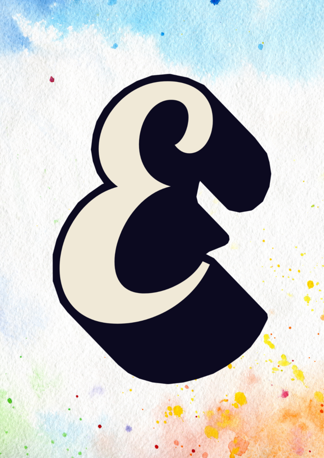 Girlanda „WAKACJE” – elegancka wersja z kolorowym tłem