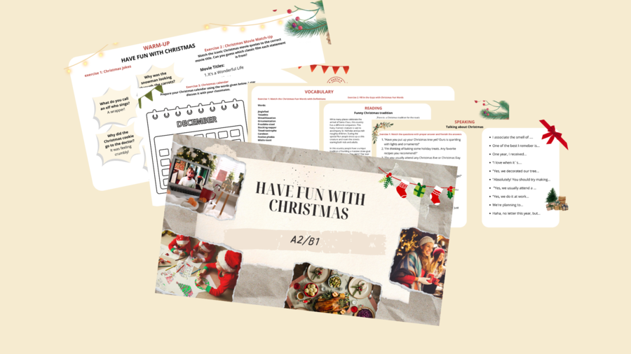 Gotowa lekcja_HAVE FUN WITH CHRISTMAS_A1/B1