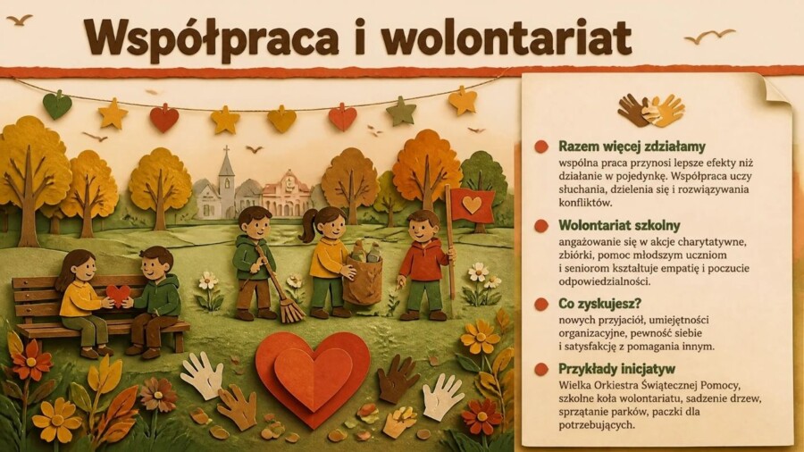 Witaj szkoło czyli Rozpoczęcie roku szkolnego – prezentacja edukacyjna/gazetka szkolna