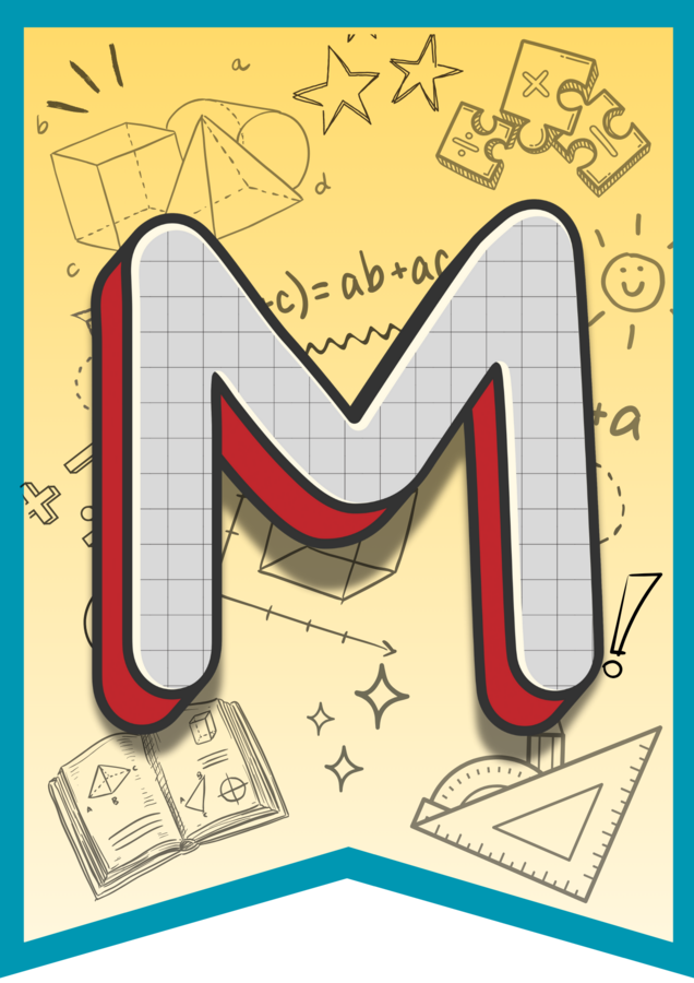 MATEMATYCZNA GIRLANDA – dekoracja na NOWY ROK SZKOLNY!, 48 stron!