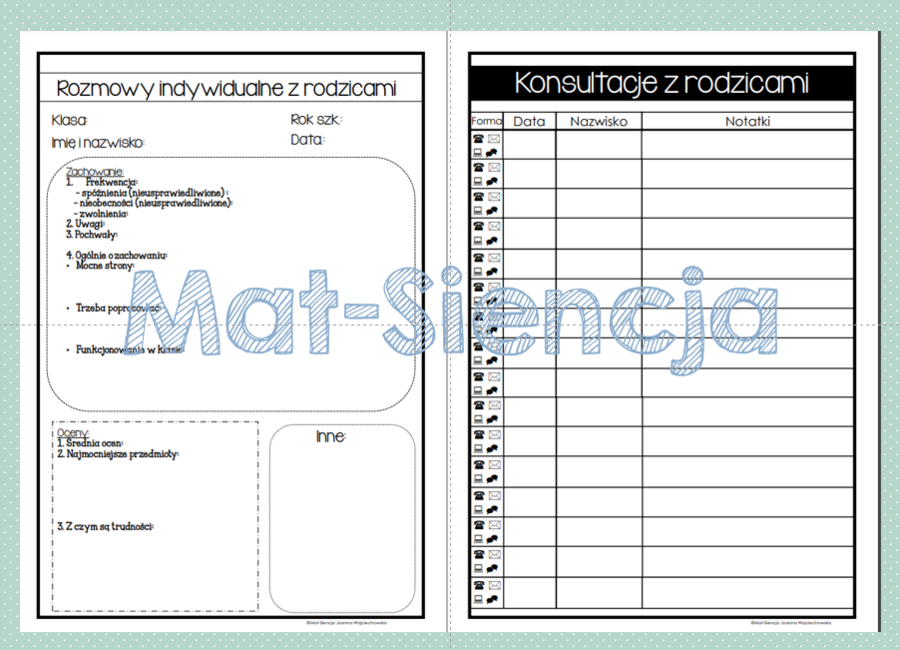 Kontakty z rodzicami