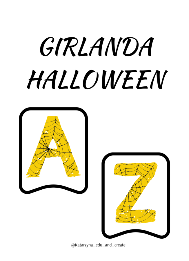 Girlanda Halloween