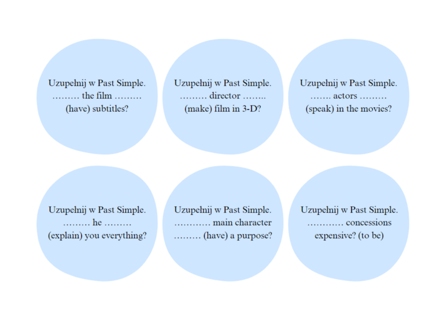 Brainy 7 unit 1 - karty powtórzeniowe do gier