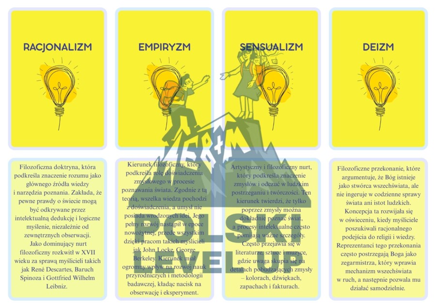 Fiszki literackie_oświecenie_Polski Level Up