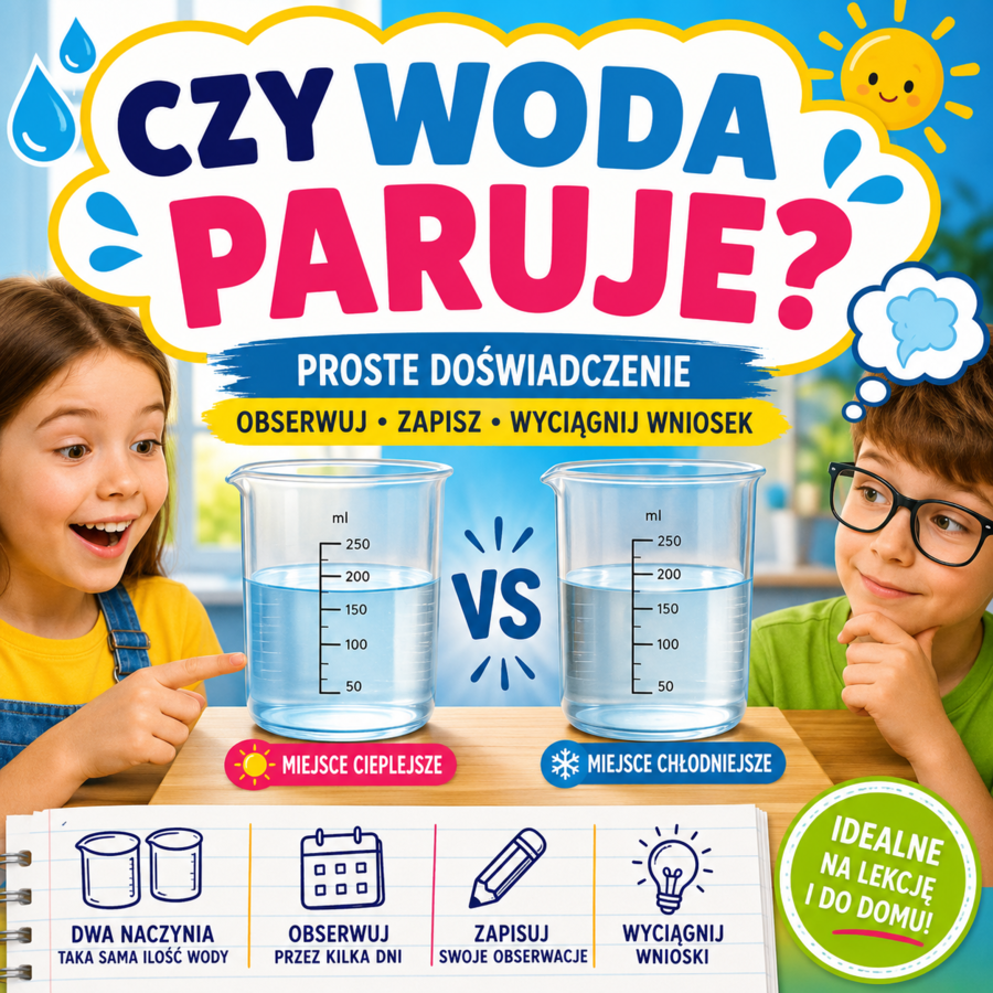 Czy woda paruje?